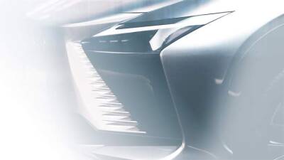 Lexus RZ показался на фото и видео, перед презентацией - auto.24tv.ua