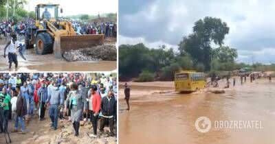В Кении автобус рухнул в реку, погибли 23 человека – фото - obozrevatel.com - Найроби - Кения