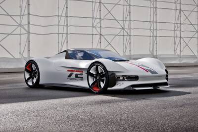 Реальность не отпускает: цифровому Porsche Vision Gran Turismo прочат серийный аналог - kolesa.ru