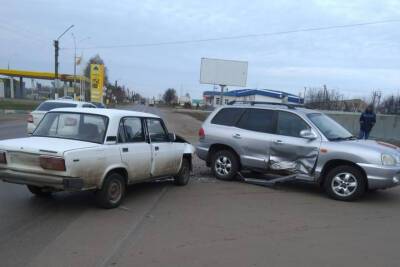 В Тамбовской области при столкновении двух автомобилей пострадал пассажир одного из них - tambov.mk.ru - Santa Fe - Тамбовская обл.