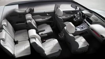 Обновленный Hyundai Santa Fe получил шестиместную версию - motor.ru - Santa Fe - Santa Fe - Кндр