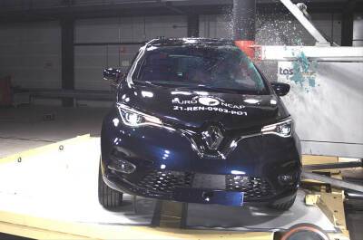 Renault Zoe получил 0 звезд на тестах Euro NCAP - autonews.autoua.net