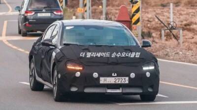 На испытания выехал новый электромобиль от Hyundai - usedcars.ru - Южная Корея - Кндр