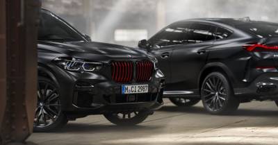 Российские BMW X5 и X6 обзавелись очень черной спецверсией Black Vermilion - motor.ru - Россия