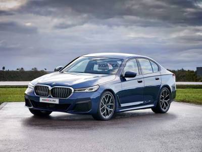 Появились первые рендеры нового BMW 5-серии 2024 года - autonews.autoua.net