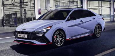 Hyundai представила новый мощный седан Elantra N 2022 года - avtonovostidnya.ru