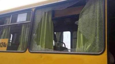 В Днепропетровске неизвестные обстреляли автобус с пассажирами - news-front.info - Украина - Днепропетровск