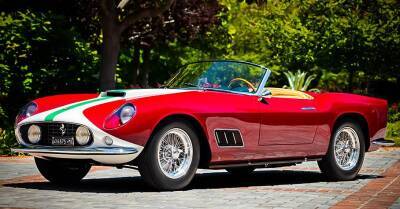 Редчайший 62-летний Ferrari в идеальном состоянии пустят с молотка за 12 миллионов долларов - motor.ru - state California