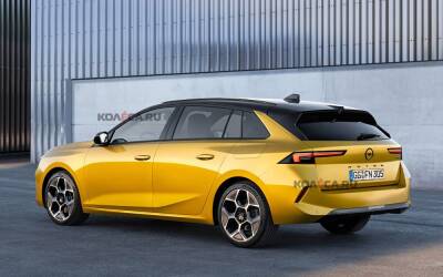 Вдогонку хэтчбеку: первое изображение нового Opel Astra Sports Tourer - kolesa.ru - Сша