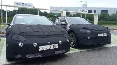 Фотошпионы впервые показали Hyundai Ioniq 6 - autonews.ua - Украина