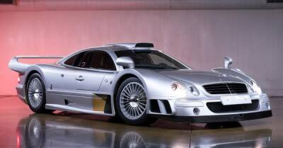 Редчайший Mercedes-Benz CLK GTR подорожал вдвое меньше чем за три года - motor.ru - Mercedes-Benz