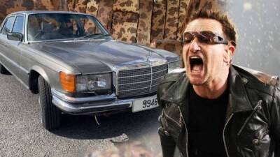 Mercedes-Benz 450 SEL 1980 года, принадлежавший певцу U2 Боно - skuke.net