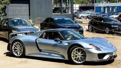 В Украину привезли уникальный Porsche 918 за миллион евро - auto.24tv.ua - Киев - Украина