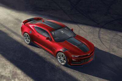 На смену бензиновому спорткару Chevrolet Camaro придёт электрический седан - kolesa.ru