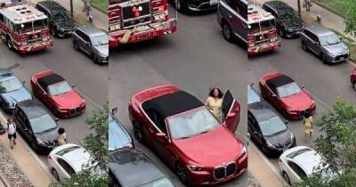 Женщина бросила свой автомобиль на дороге и отправилась за покупками: пожарная машина не смогла проехать - skuke.net - штат Вашингтон - Колумбия