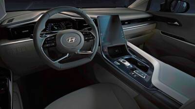 Hyundai раскрыла интерьер минивэна в стиле Tucson - autonews.autoua.net