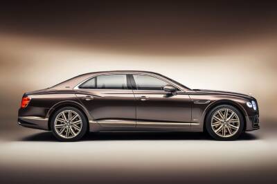 Ещё один гибридный Bentley Flying Spur: у новой версии салон богаче - kolesa.ru