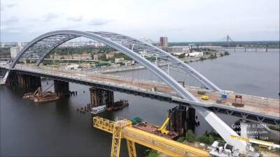 Как продвигается строительство Подольско-Воскресенского моста: видео - auto.24tv.ua