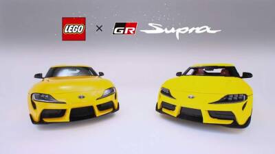 Lego представляет в Японии полноразмерную копию Toyota Supra - auto.24tv.ua - Япония