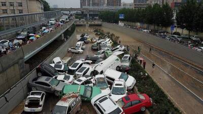 В Китае насчитали более 400 тысяч машин, пострадавших в наводнении в Чжэнчжоу - auto.24tv.ua - Китай - Чжэнчжоу