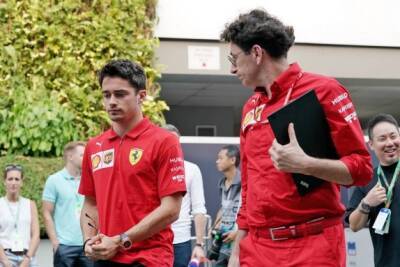 Шарль Леклер - Леклер около года постигал специфику работы Ferrari - f1news.ru - Италия - Бельгия - Бахрейн