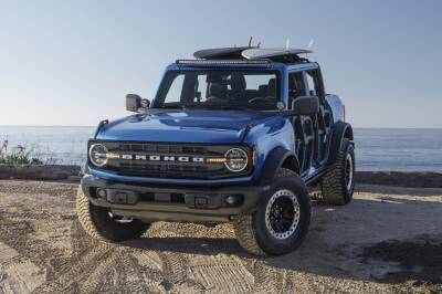 Ford показал Bronco Riptide: без крыши, без дверей, с другим передним бампером - kolesa.ru - Сша