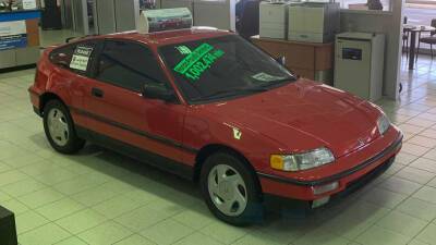 Дилер Honda сохранил купе CRX Si 1991 года с пробегом 1,6 млн км и «родным» мотором - autonews.autoua.net