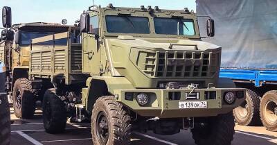 Посмотрите на очень брутальный военный грузовик «Урал» - motor.ru - Россия
