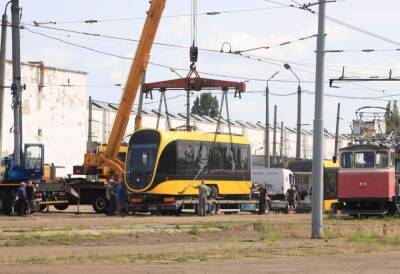 В Киев доставили первый низкопольный трамвай "Татра-Юг" - autocentre.ua - Киев