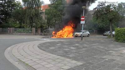 Volkswagen ID.3 загорелся после зарядки: видео - auto.24tv.ua - Голландия