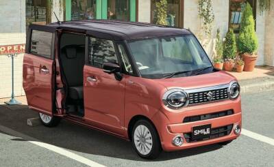 Suzuki представила в Японии новую модель Wagon R Smile со сдвижными дверьми - avtonovostidnya.ru - Япония