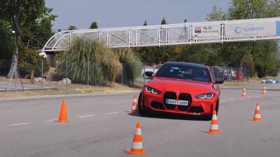 Новая BMW M4 провалила «лосиный тест» (видео) - autocentre.ua