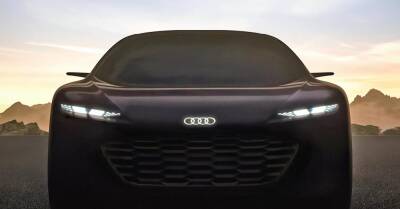 Audi показала фронтальную часть роскошного электрокара Grandsphere - motor.ru