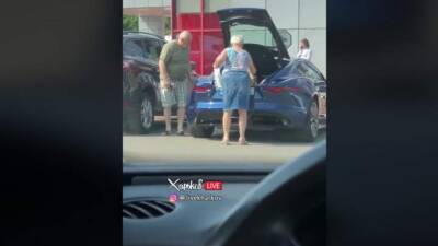 Пожилая пара на Jaguar F-Type стала звездой тиктока - auto.24tv.ua - Украина - Харьков