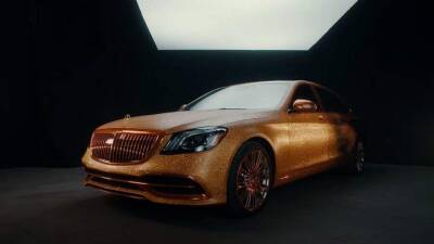 Mercedes превратил Maybach S 560 за золотую карету для Золушки - auto.24tv.ua - Mercedes-Benz