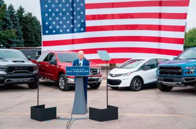 Байден подписал распоряжение об увеличении доли новых электромобилей до 50% к 2030 году - autonews.autoua.net - Сша - Евросоюз - штат Калифорния