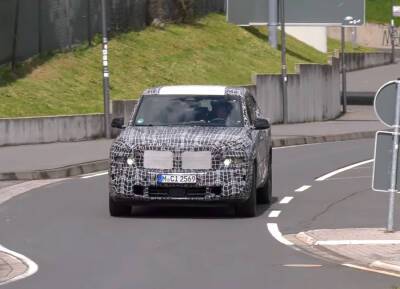 Прототип BMW X8 M заметили на Нюрбургринге. Видео - autonews.autoua.net