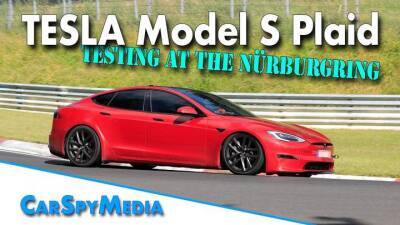 Tesla Model S Plaid обставила Porsche Taycan Turbo на Нюрбургринге на 12 секунд - auto.24tv.ua