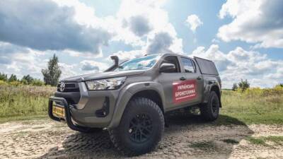 В Украине создали новый военный автомобиль на базе Toyota Hilux - auto.24tv.ua - Украина - Чехия