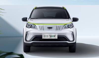 Geely представила в Китае новый электрический кроссовер Geometry EX3 - avtonovostidnya.ru - Китай