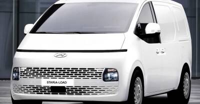 Из футуристичного минивэна Hyundai Staria сделали грузовой фургон - motor.ru - Австралия