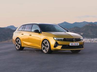 Новый универсал Opel Astra Sports Tourer: первые изображения - kolesa.ru