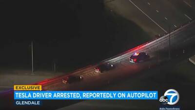 Видео: полиция остановила Tesla на автопилоте с невменяемым водителем - autonews.autoua.net - Los Angeles