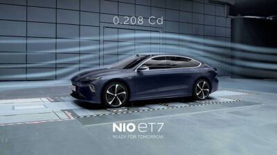 Mercedes Eqs - Электромобиль Nio ET7 почти сравнялся с Mercedes EQS в аэродинамике - autonews.autoua.net - Китай