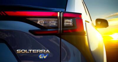 Subaru показала на видео свой первый электрический кроссовер Solterra - motor.ru