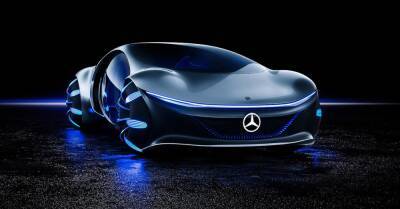 Электрокар Mercedes-Benz Vision AVTR научился читать мысли - motor.ru - Mercedes-Benz