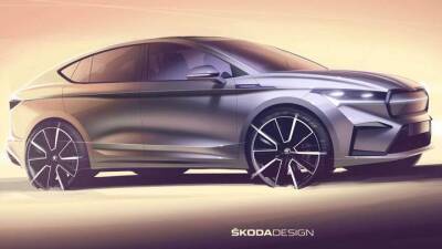 Skoda показала электрическое кросс-купе Enyaq Coupe iV за 20 дней до премьеры - auto.24tv.ua - Китай - Чехия