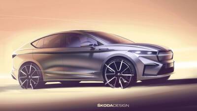 Škoda раскрыла дизайн нового кроссовера Enyaq Coupe iV - autonews.autoua.net