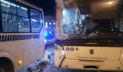 В Уфе произошло ДТП с участием двух автобусов «Башавтортранс», есть пострадавшие - mkset.ru - Уфа