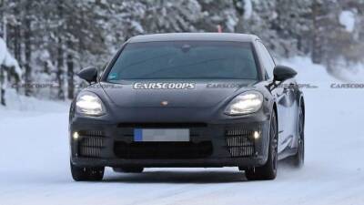 Начались испытания обновлённого Porsche Panamera - usedcars.ru - Швеция